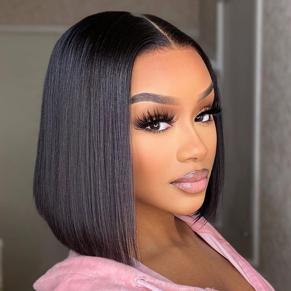 5x5 Closure Glueless Undetectable Lace Bob Wig | Pre-plucked