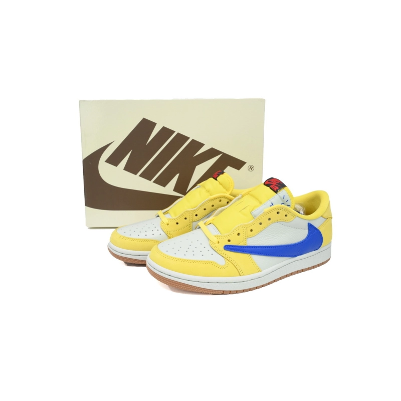 Air Jordan 1 Retro Low OG SP Travis Scott Canary DZ4137-700