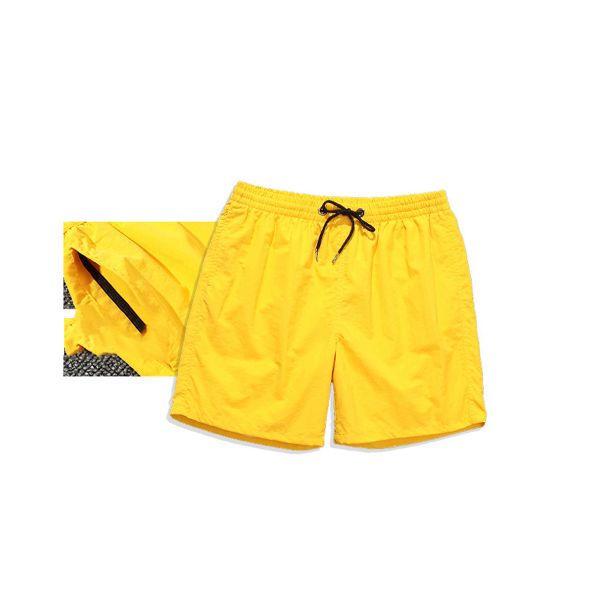 Temperature-sensitive color-changing beach pants swim trunks