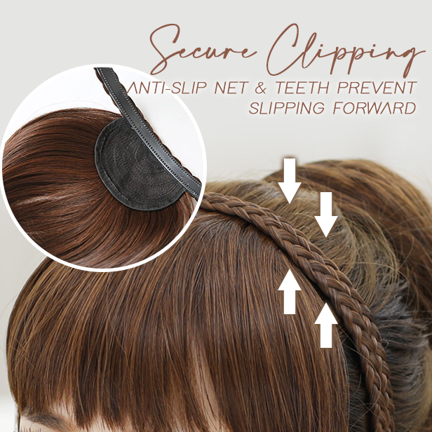 Secret Bang & Braid Headband