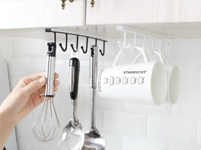 50% OFF TODAY—Hanging Basket Storage Rack