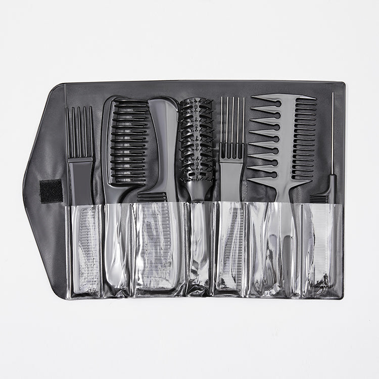 US Only | 7pcs / 1 Set Antistatic Heat Resistant Hair Comb Set for All Hair Types & Styles
