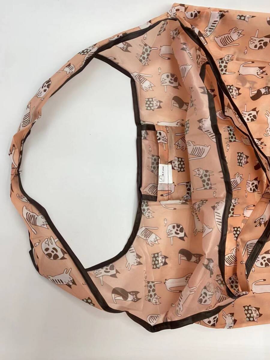 New Foldable Shopping Bag, Suitable For Daily Shopping And Groceries, Beach