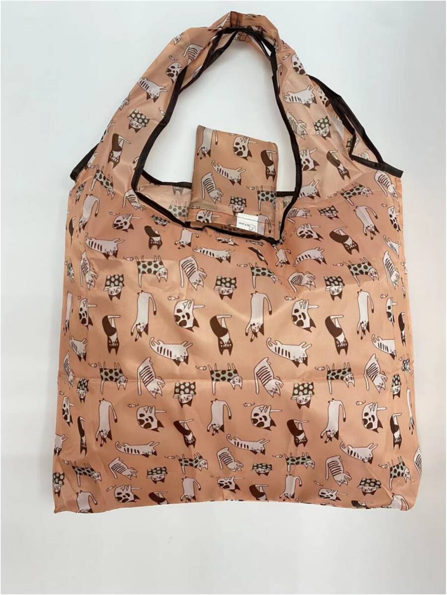 New Foldable Shopping Bag, Suitable For Daily Shopping And Groceries, Beach