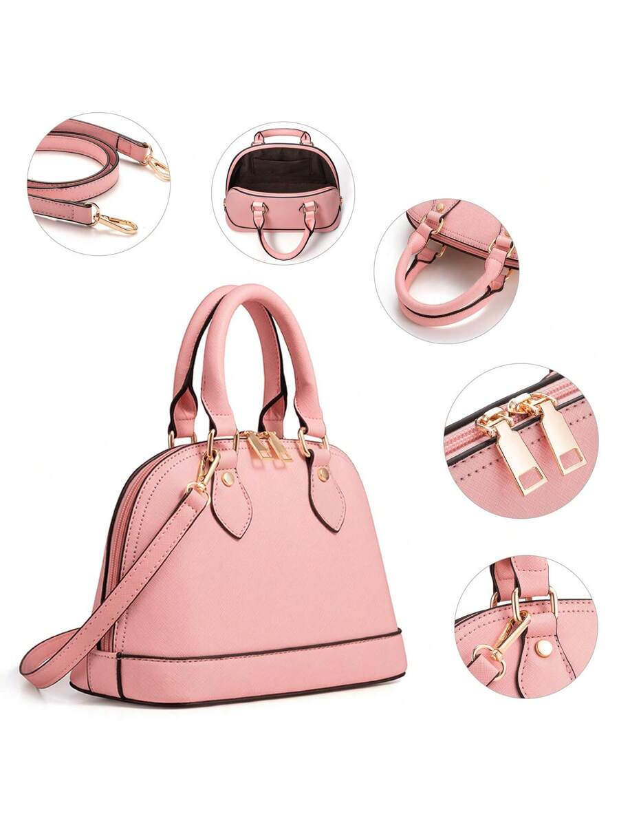 UKEIN 4PCS Women Purse And Handbag Set Wallet Tote Bag Satchel Oversized Shoulder Top Handle Bag Hobo Bags