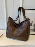 Retro Melade Crossbody Bag, Large Capacity, Fashion Versatile, Casual Tote Bag