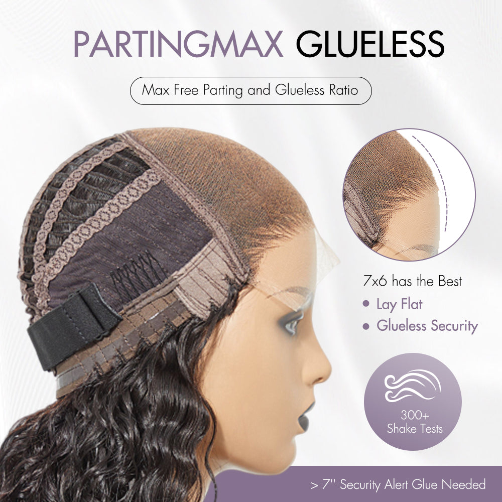 Special Deal | Luvme Hair PartingMax Glueless Wig Loose Body Wave 7x6 Closure HD Lace Pre Plucked & Bleached Breathable Cap