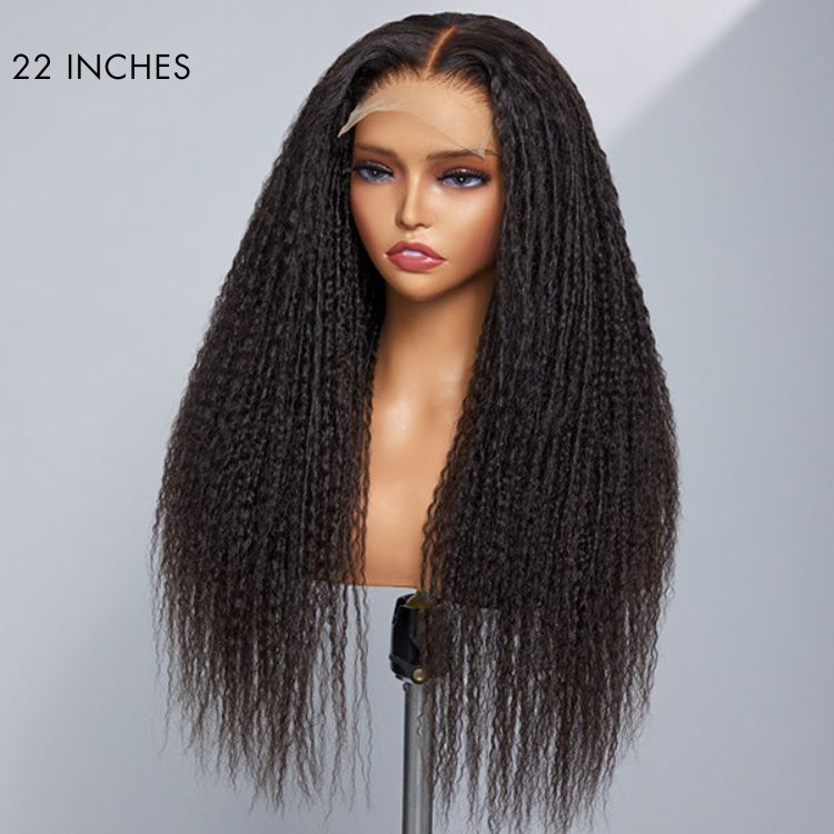 LUVME TWIST | Dreadlock Style 5x5 Closure Lace Glueless Wig Mid Part Long Wig - US ONLY