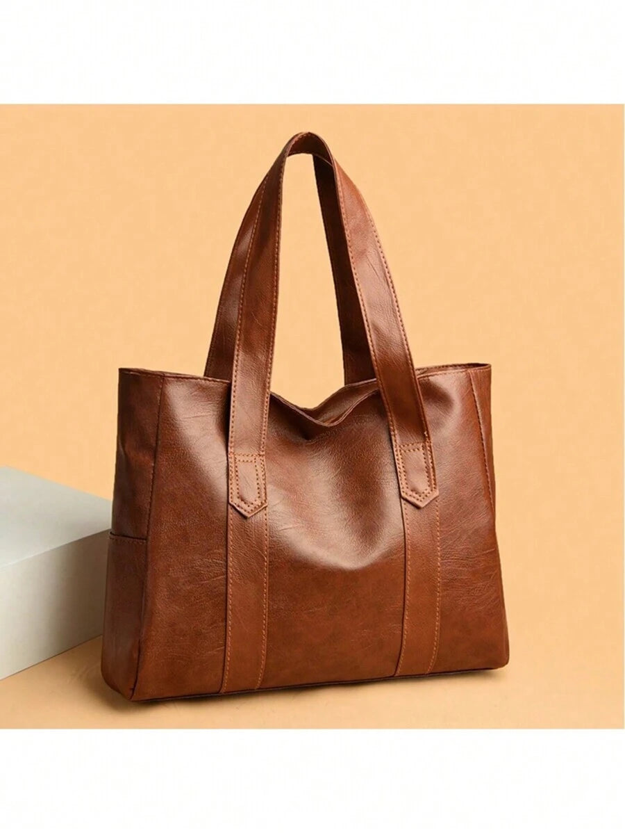 Simple Fashion Women Tote Bag, Large Capacity Shoulder Handbag, Versatile Office/Casual Crossbody Bag, New Arrival Tote Bags For Woman