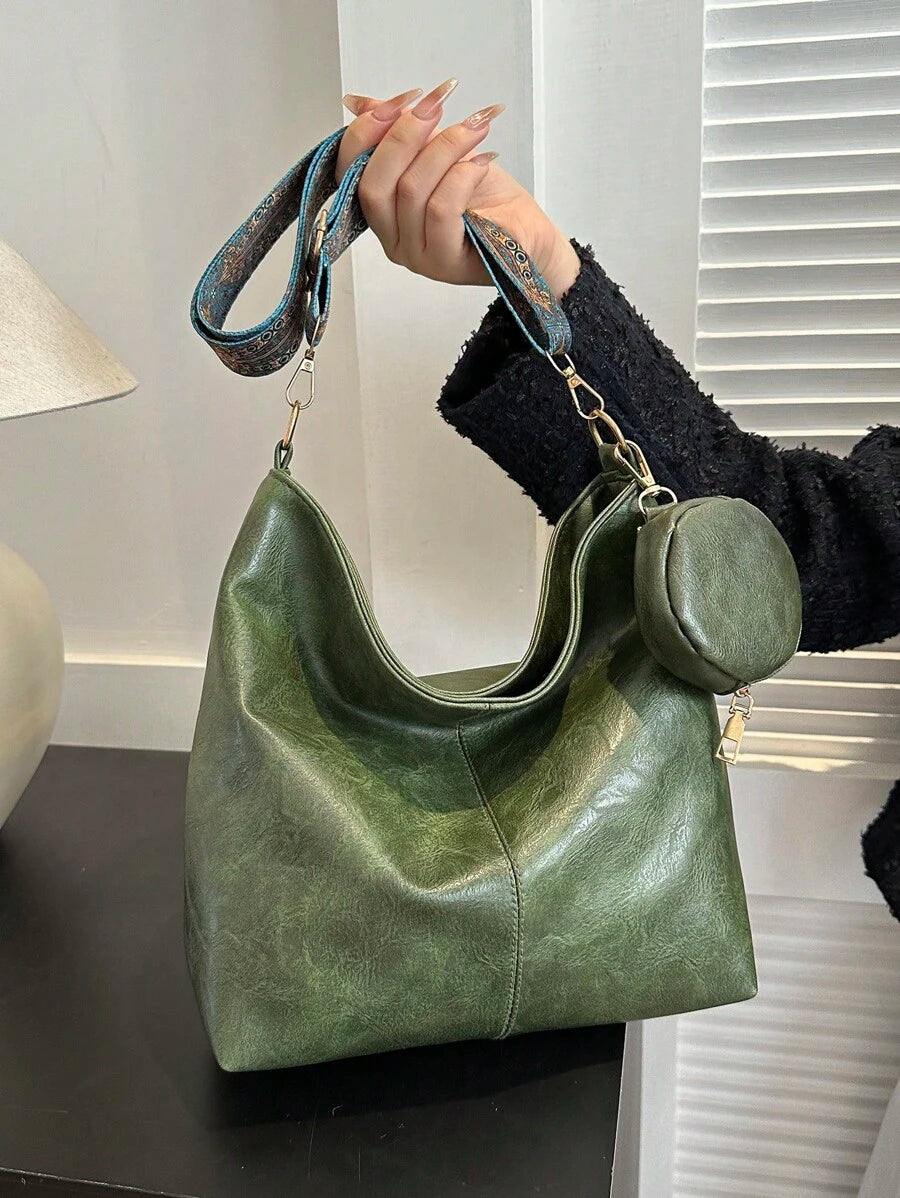 2026 Summer New Fashion Handbag, Shoulder Bag, Tote Bag, High-Quality Large Capacity Commuter Bucket Bag For Women