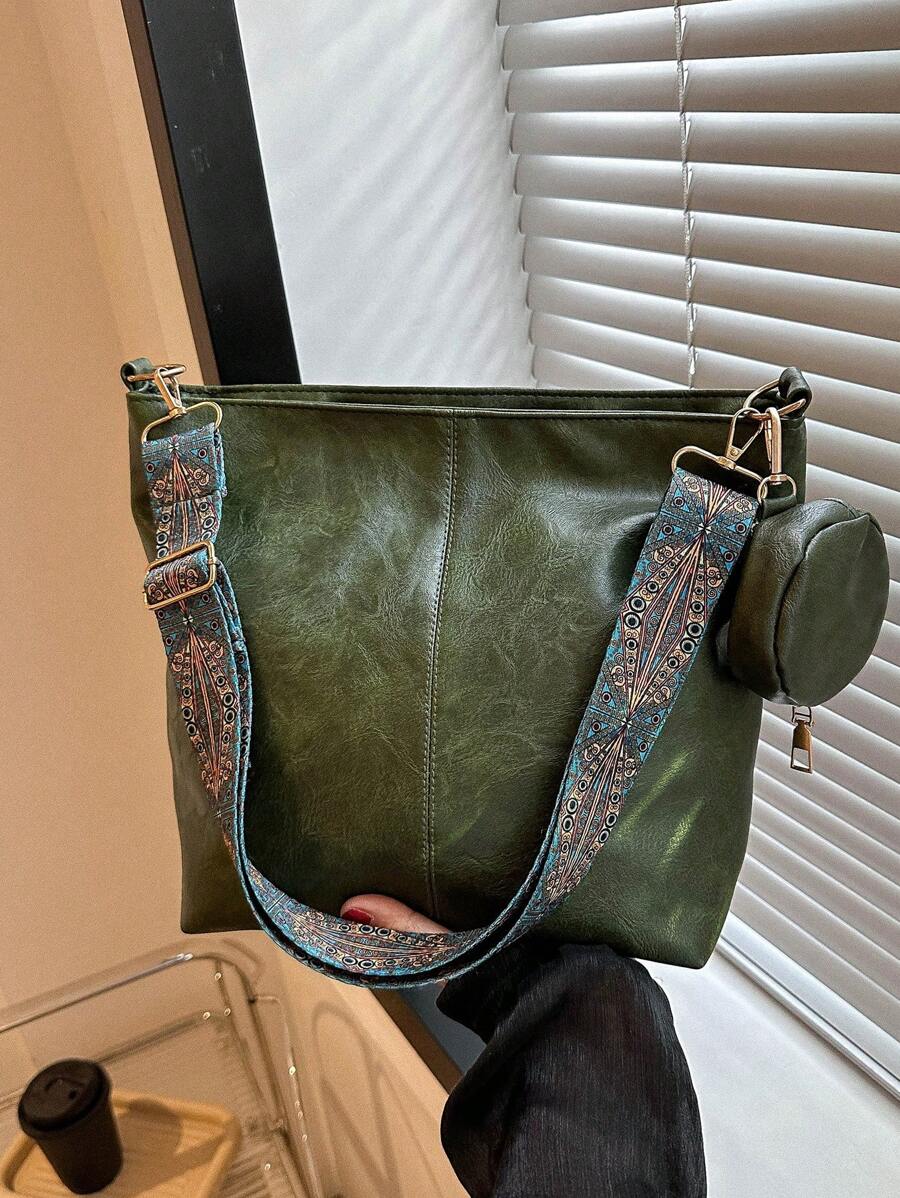 2026 Summer New Fashion Handbag, Shoulder Bag, Tote Bag, High-Quality Large Capacity Commuter Bucket Bag For Women