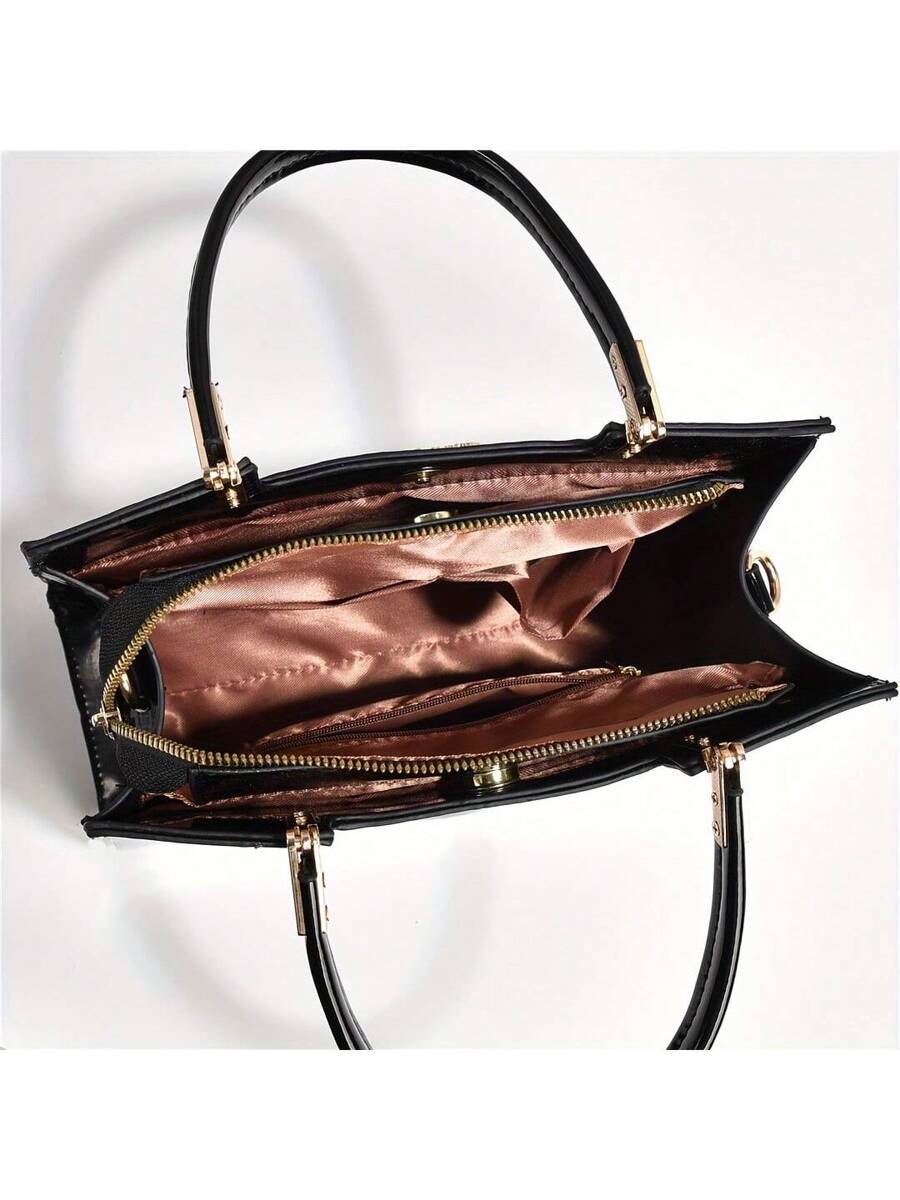 Crocodile Pattern Purses And Handbags For Women Fashion Shoulder Crossbody Tote Bags Stylish Ladies Purses