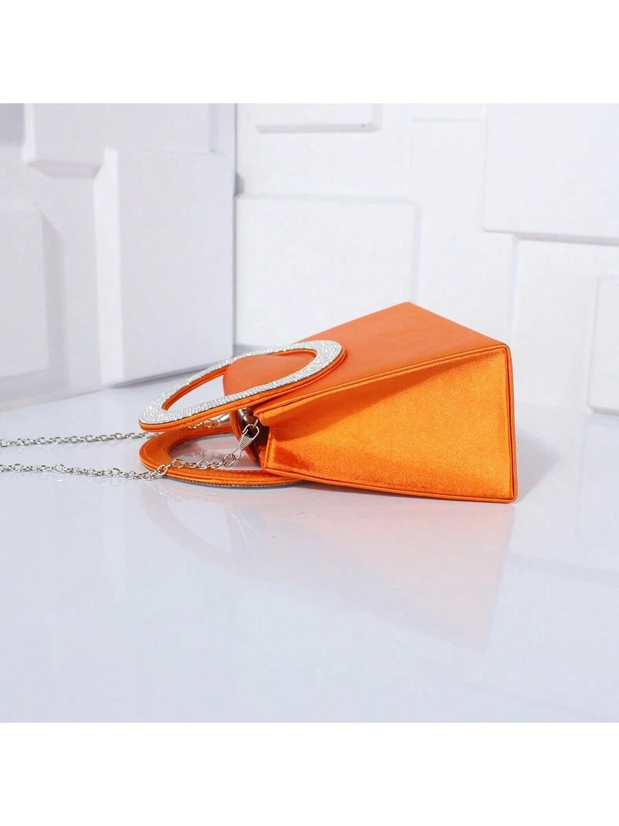 Stylish Diamond-Encrusted Tote Ring Tote Party Bag High Quality Shoulder Bag Crossbody Bag