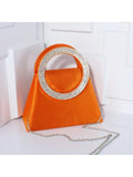 Stylish Diamond-Encrusted Tote Ring Tote Party Bag High Quality Shoulder Bag Crossbody Bag