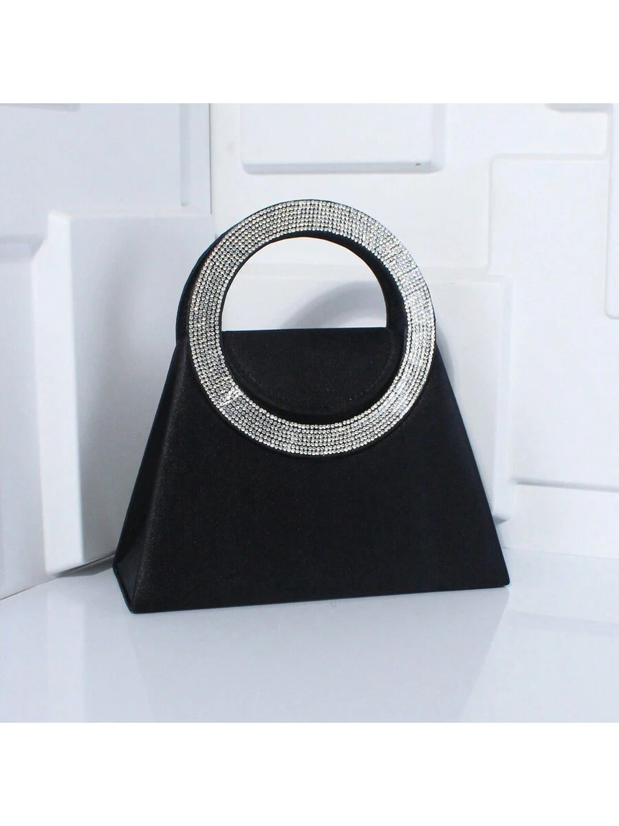 Stylish Diamond-Encrusted Tote Ring Tote Party Bag High Quality Shoulder Bag Crossbody Bag