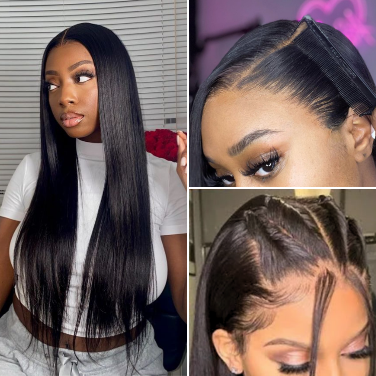 Luvme Hair 180% Density | Glueless 13x4 Frontal Lace Long Wig 100% Human Hair