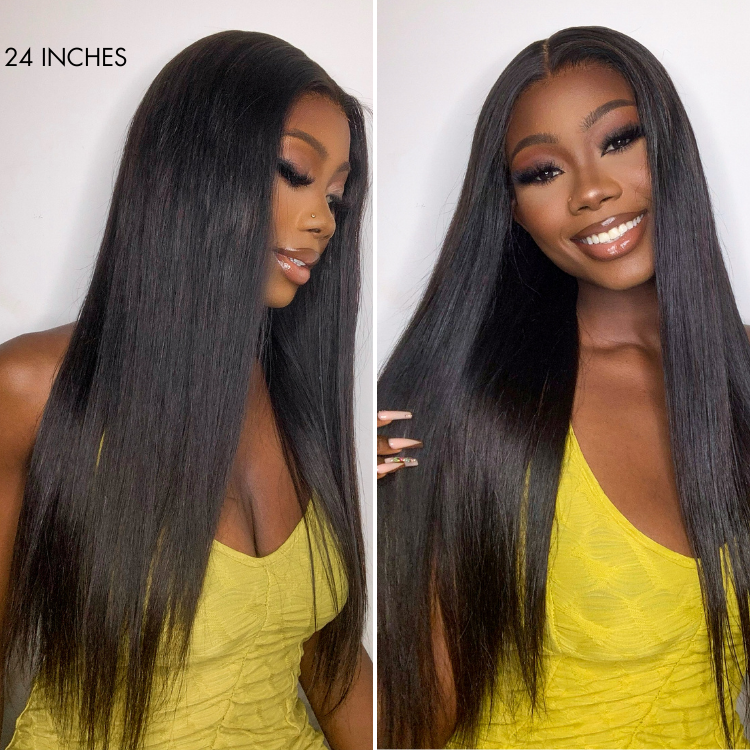 Luvme Hair 180% Density | Glueless 13x4 Frontal Lace Long Wig 100% Human Hair