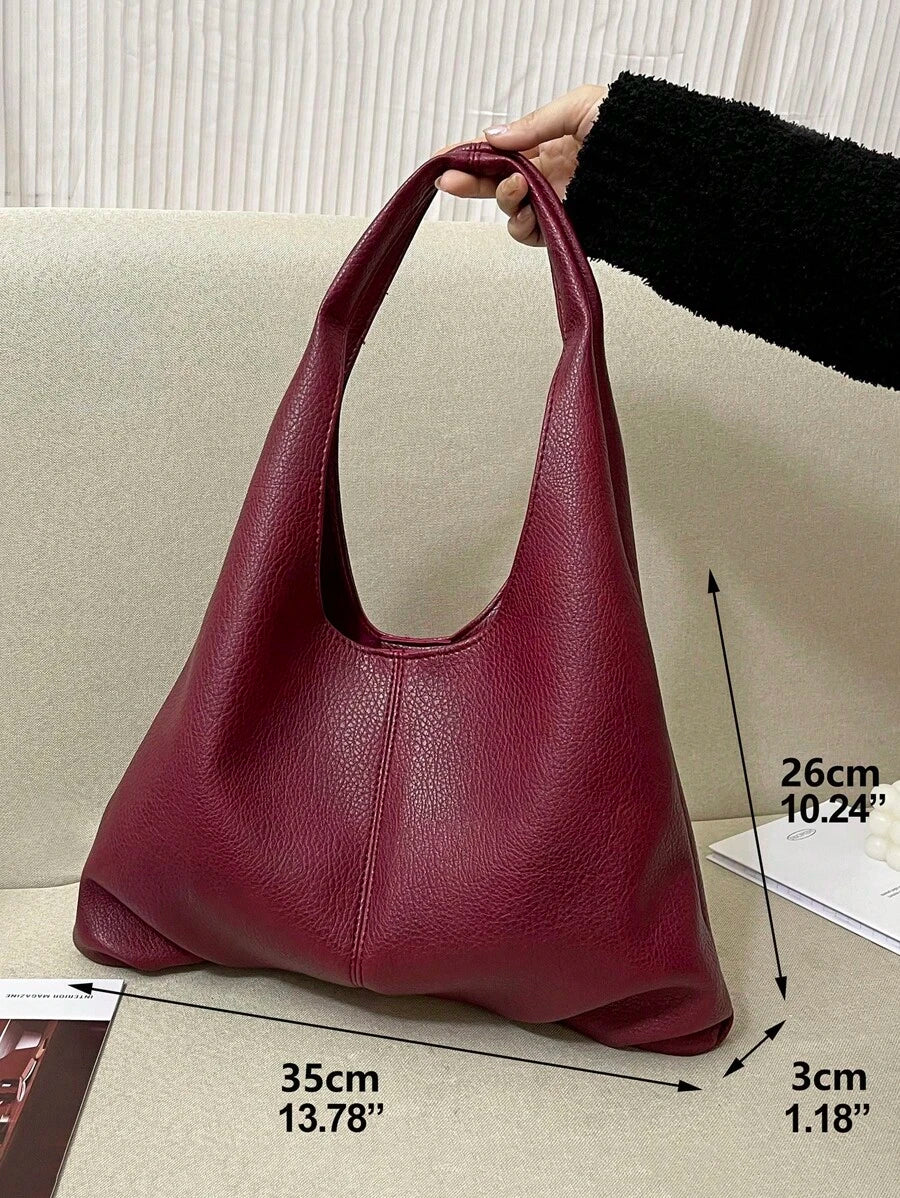 Lightweight, Business Casual Minimalist Shoulder Tote Bag With Coin Purse For Teen Girls Women College Students, Rookies & White-Collar Workers Perfect For Office, College, Work, Business, Commute, Ou