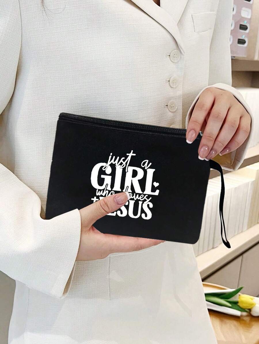 Lightweight Tote Bag & Matching Cosmetic Bag- Waterproof And Easy-To-Clean Material, Multi-Pocket Design, Suitable For Shopping, Travel, Beach And An Ideal Teacher's Day Gift. Large Capacity Linen To