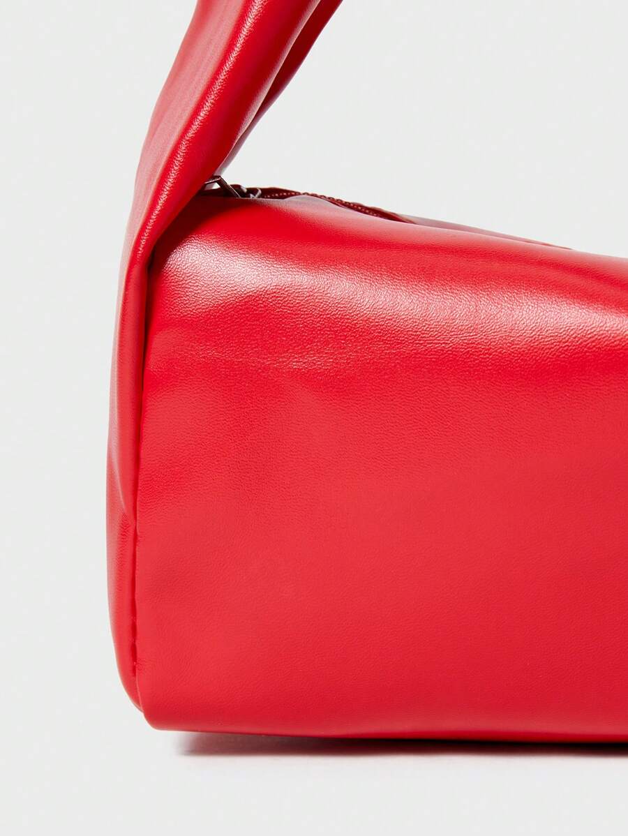 Mini Solid Color Tote Bag, Multi-Functional Casual Handbag, Fashionable Square Bag Winter Gifts