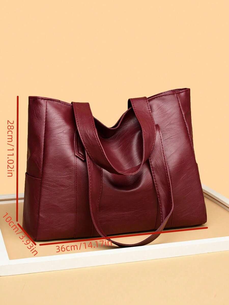 Simple Fashion Women Tote Bag, Large Capacity Shoulder Handbag, Versatile Office/Casual Crossbody Bag, New Arrival Tote Bags For Woman