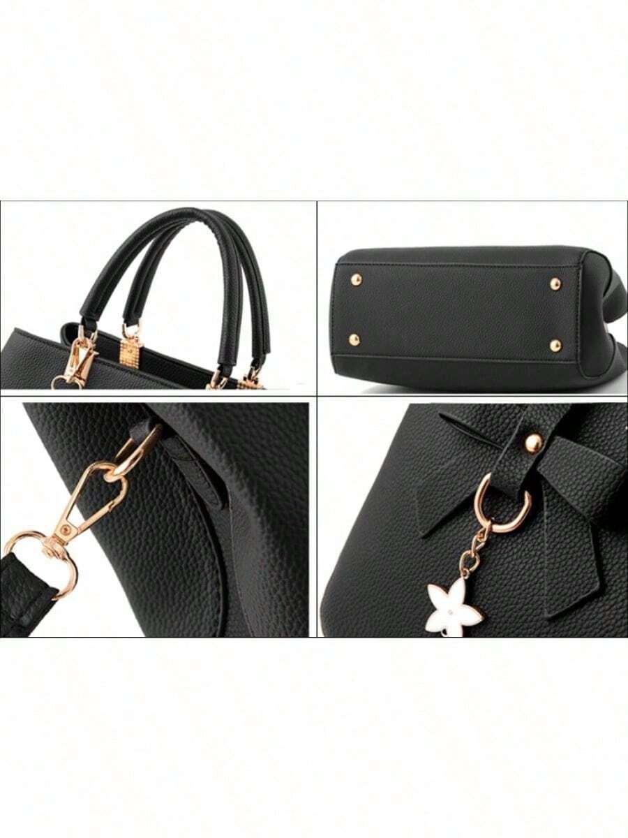 Dreubea Womens Handbag Tote Shoulder Purse Leather Crossbody Bag Bolsos Para Mujer