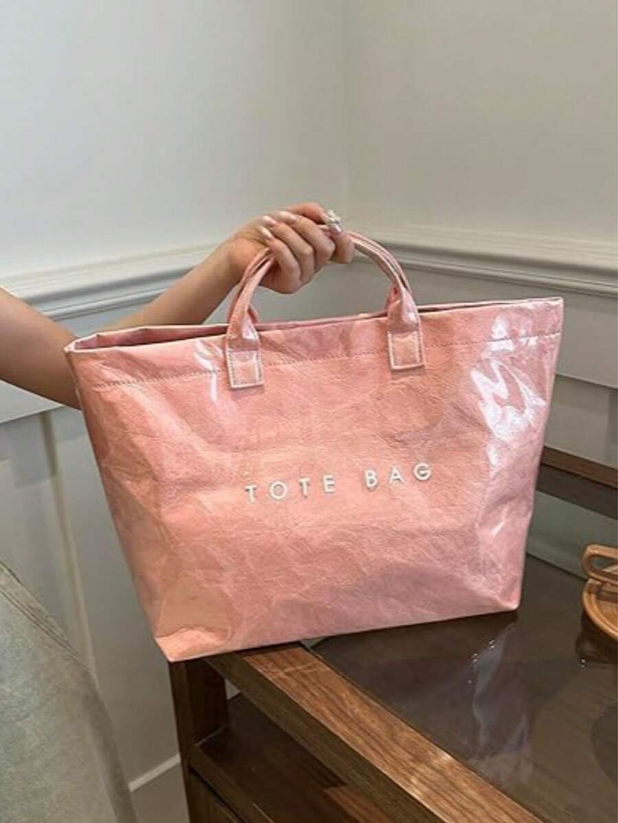 Stylish PVC Tote Purse For Women- Classy Handbag, Elevate Your Outfit With This Fashion Bag
