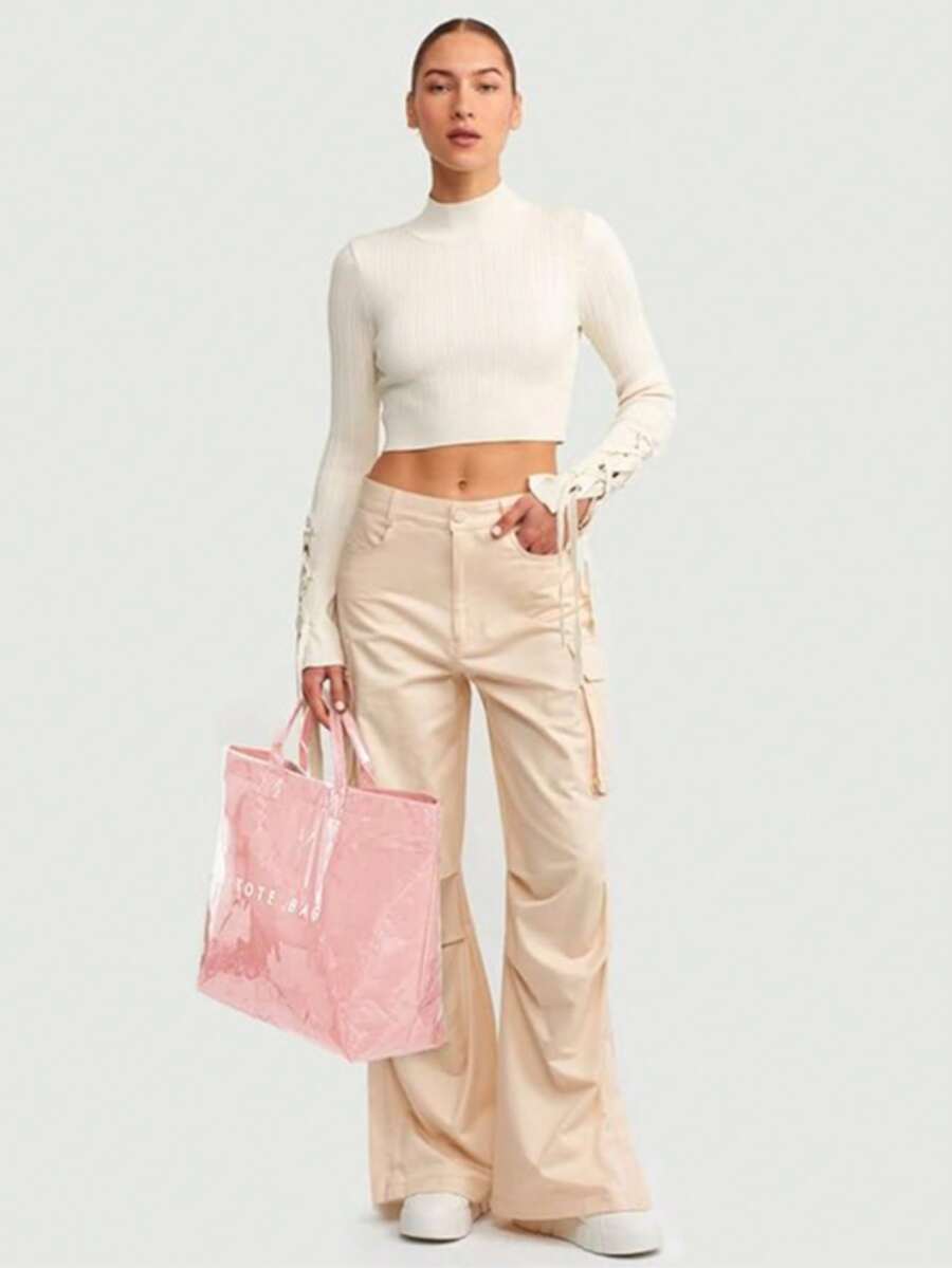 Stylish PVC Tote Purse For Women- Classy Handbag, Elevate Your Outfit With This Fashion Bag