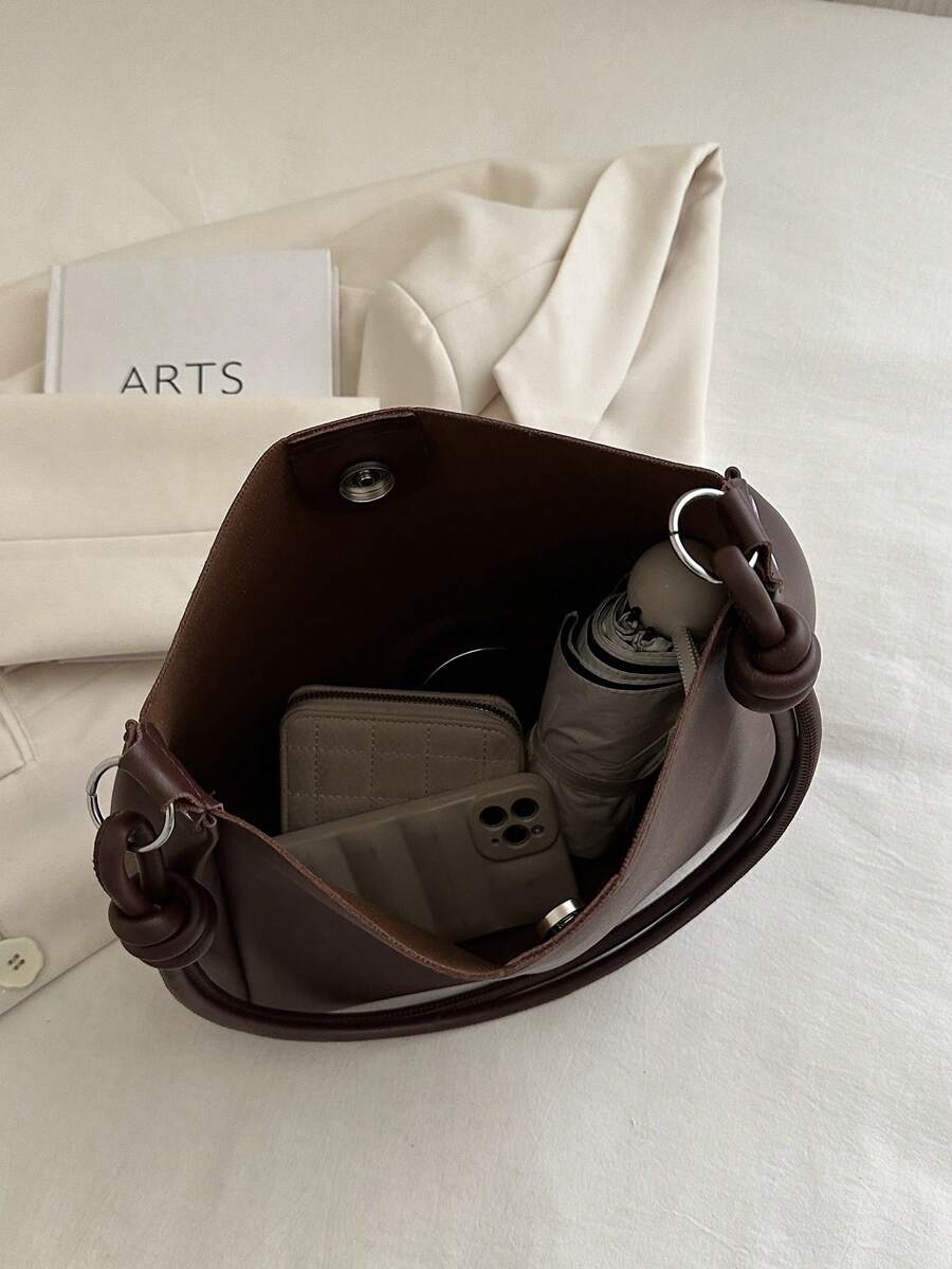 Luxury New PU Leather Fashion Design High-End Tote Bag,Business Professional Women