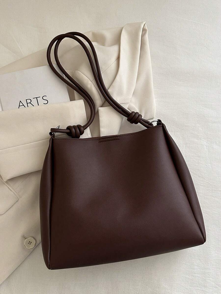 Luxury New PU Leather Fashion Design High-End Tote Bag,Business Professional Women