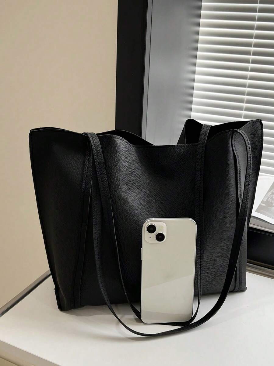 Lightweight Business Casual Minimalist Shoulder Tote Bag, Suitable For Teenagers, Women, College Students, Young Professionals And Office Workers, Perfect For Office, University, Work, Business, Commu