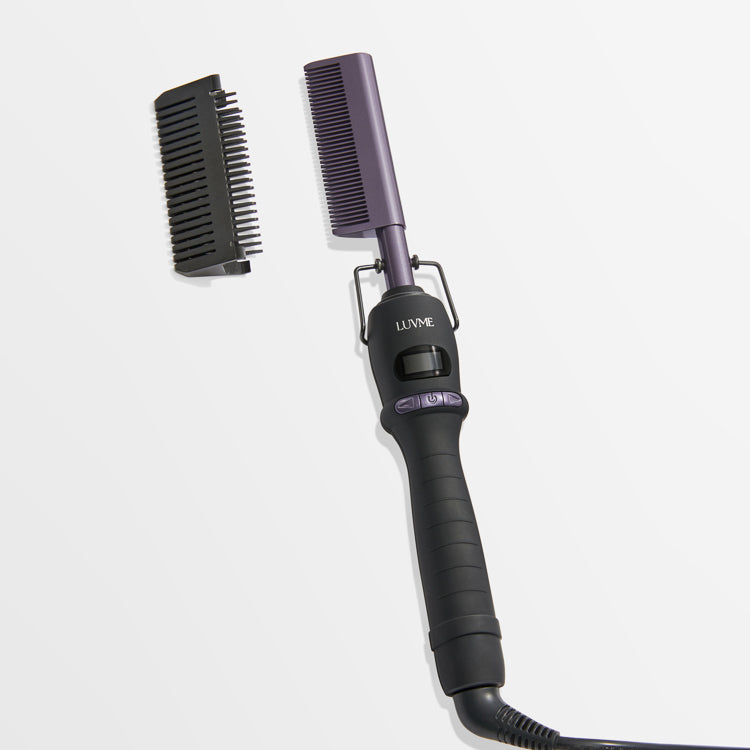 US Only | Electric Hot Comb with US Plug  for Wigs and Natural Hair, 30s Fast Heating & Adjustable Temp | Add-on Item