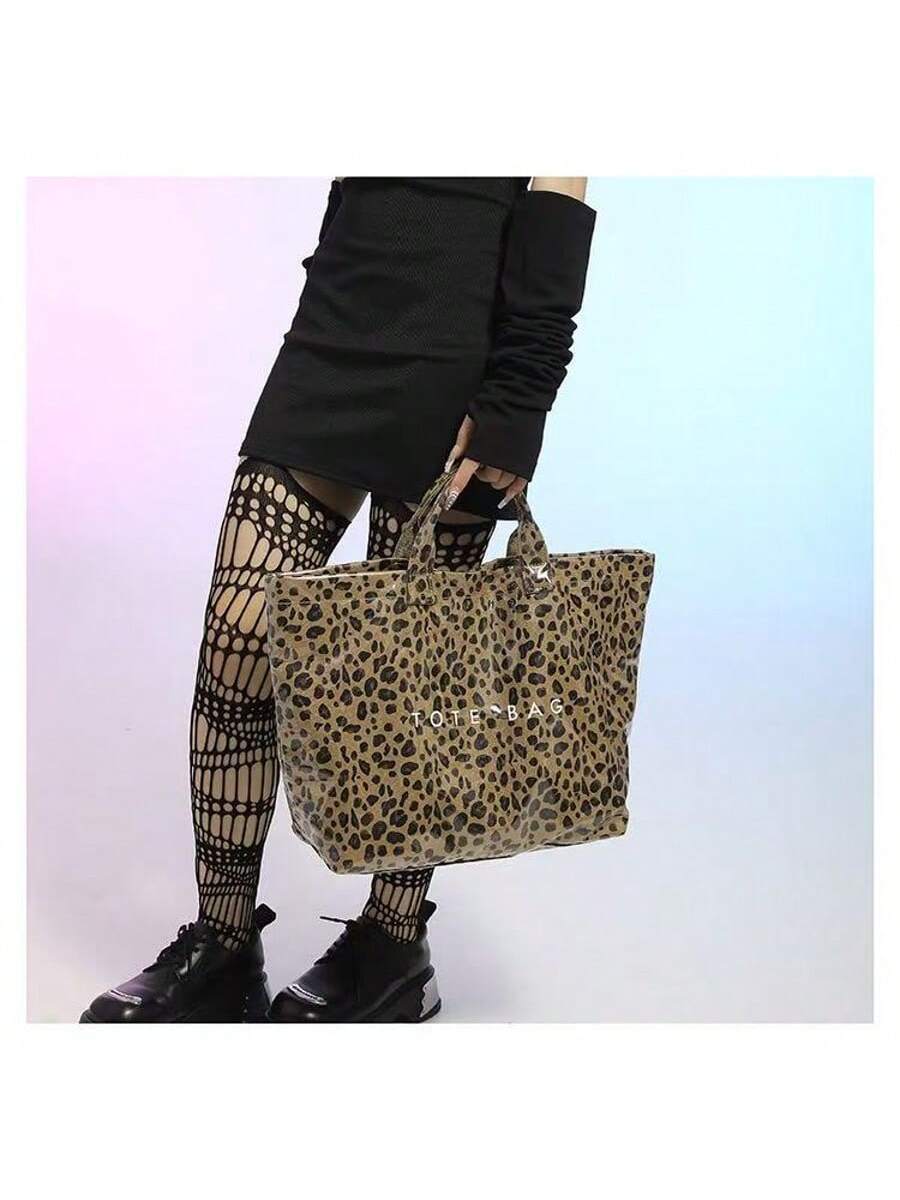 Large Capacity Transparent Jelly Tote Bag, Waterproof PVC Shopping Bag, Korean Style Casual Shoulder Bag