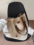 Large Capacity Tote Bag For Women, Minimalist Versatile Fashion Handbag