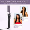 US Only | Electric Hot Comb with US Plug  for Wigs and Natural Hair, 30s Fast Heating & Adjustable Temp | Add-on Item