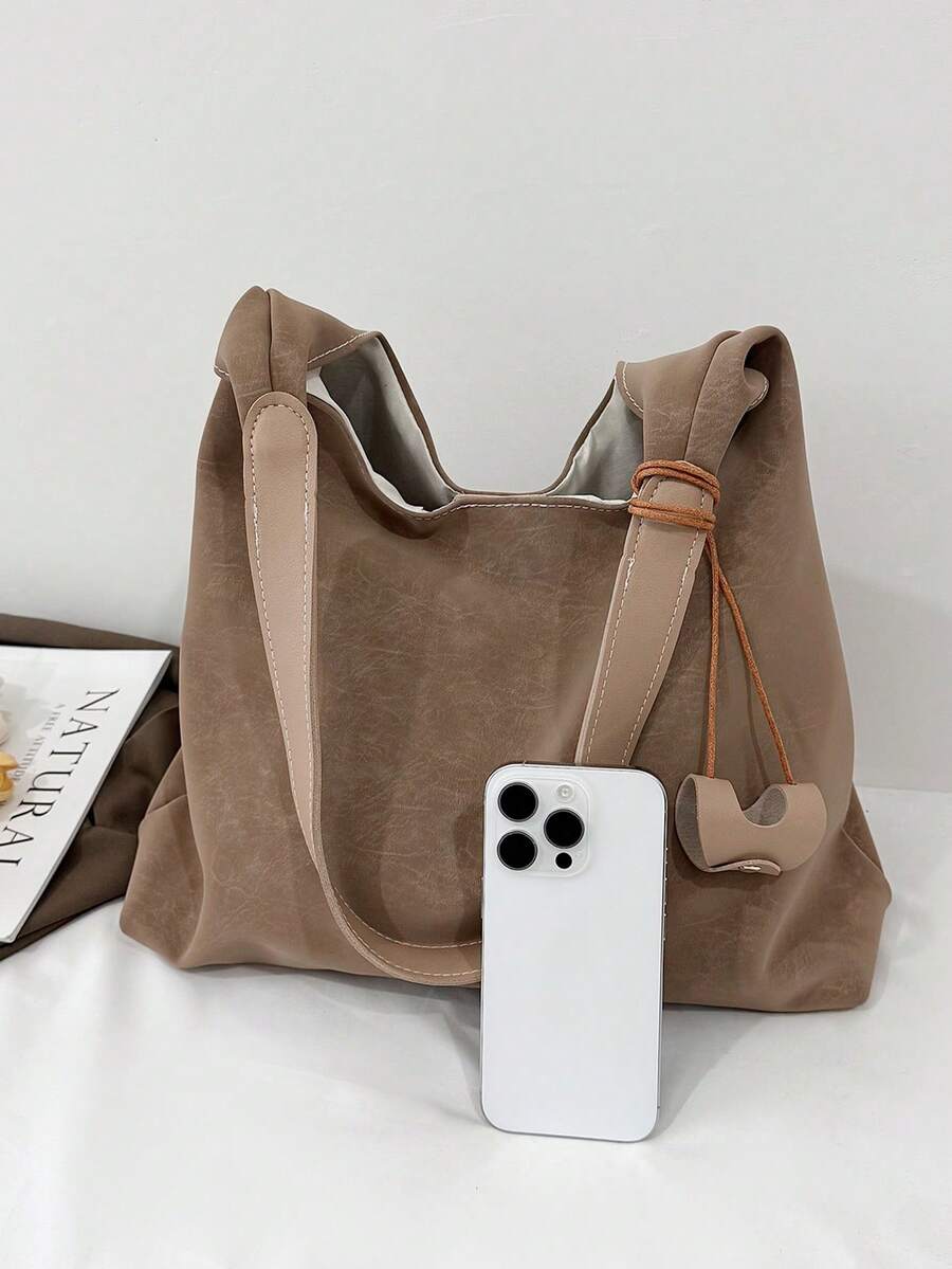 Fashionable Large Capacity Shoulder Tote Bag For Women, Design