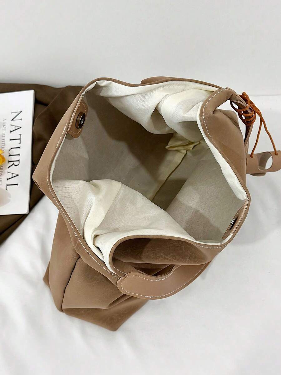 Fashionable Large Capacity Shoulder Tote Bag For Women, Design