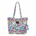 Official Tokidoki Tote Bag With Unicorno Keychain, Cartoon Canvas Bag Handbag Large Capacity Shoulder Bag For Women Girls
