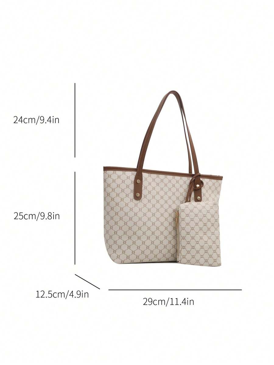 2026 New Stylish Personalized Commuter Tote Bag, High-Quality Women's Shoulder Bag, Fashionable Mother-Daughter Bag