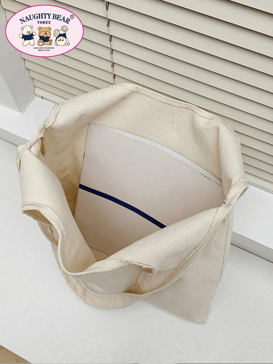 Fashionable Simple Style Mushroom Printed Canvas Bag Mushroombag,Novelty Bag, Perfect Best Gag & Funny Gifts.