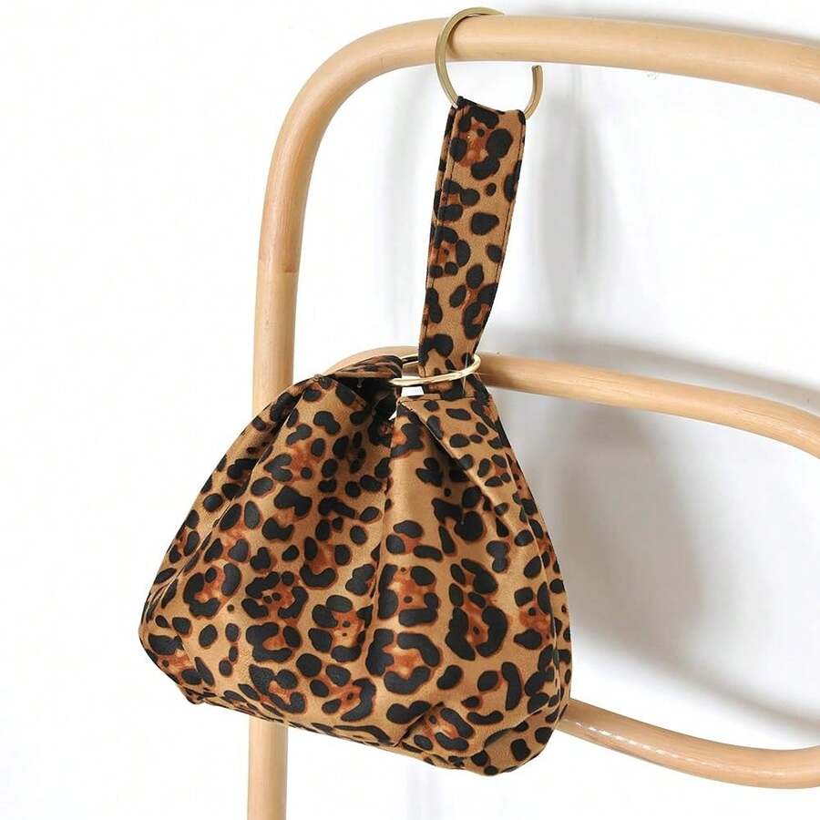 Women Clutch Velvet Top Handle Bag Wristlet Small Tote Purse