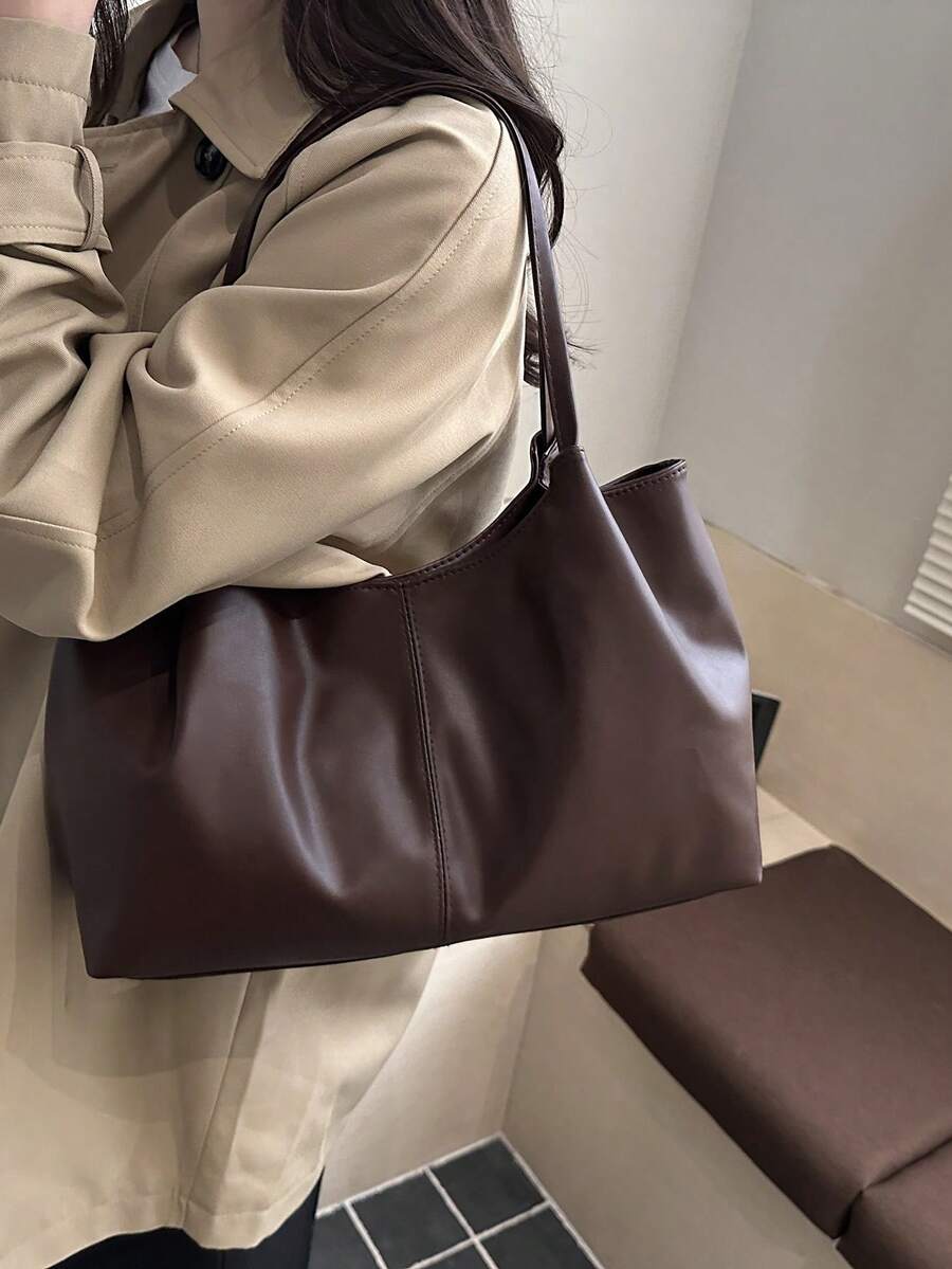 New Large Capacity Tote Bag, Commuter Handbag, Shoulder Bag, Underarm Bag, Unique Design