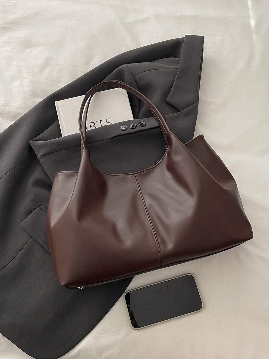New Large Capacity Tote Bag, Commuter Handbag, Shoulder Bag, Underarm Bag, Unique Design