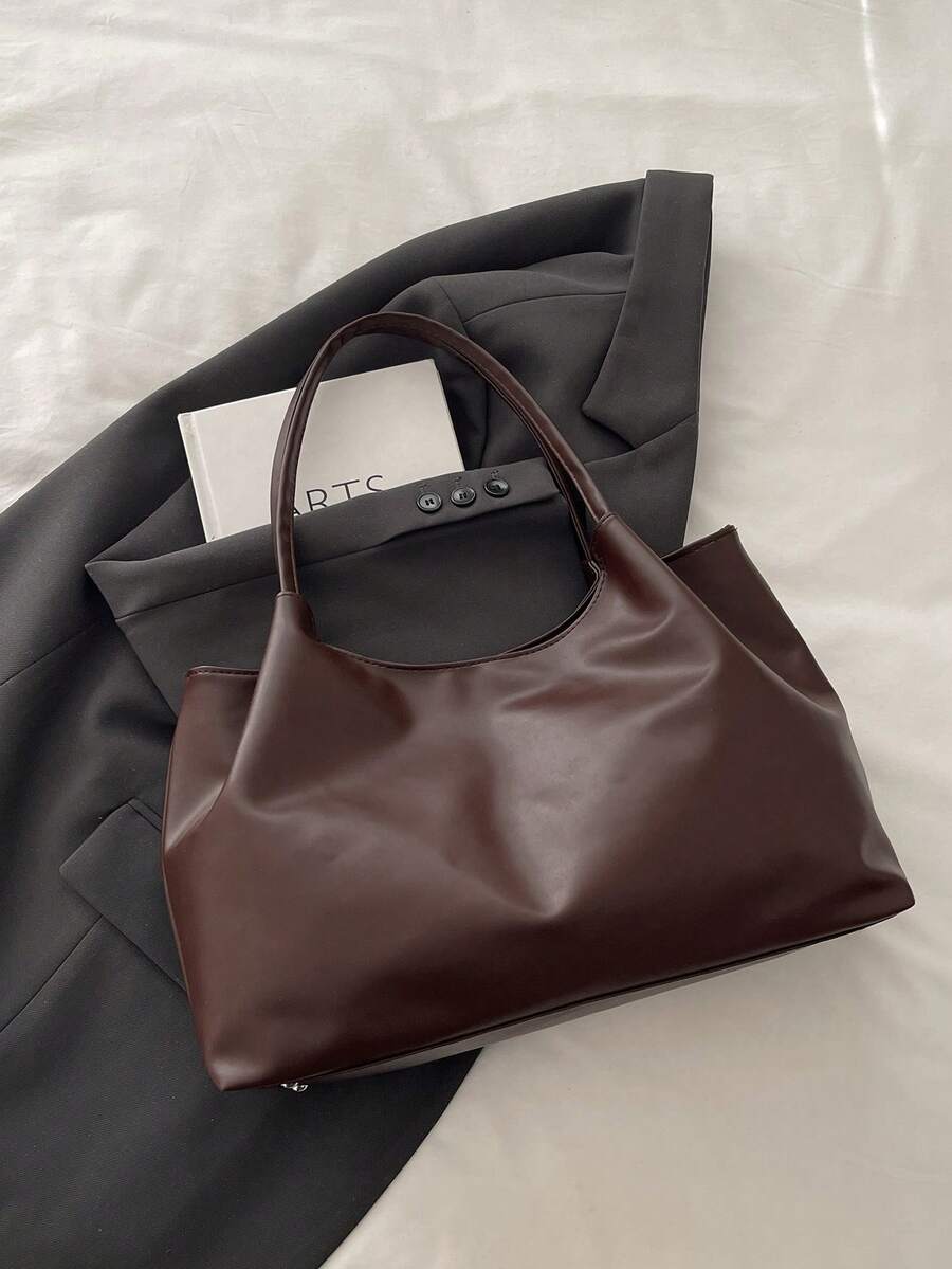 New Large Capacity Tote Bag, Commuter Handbag, Shoulder Bag, Underarm Bag, Unique Design