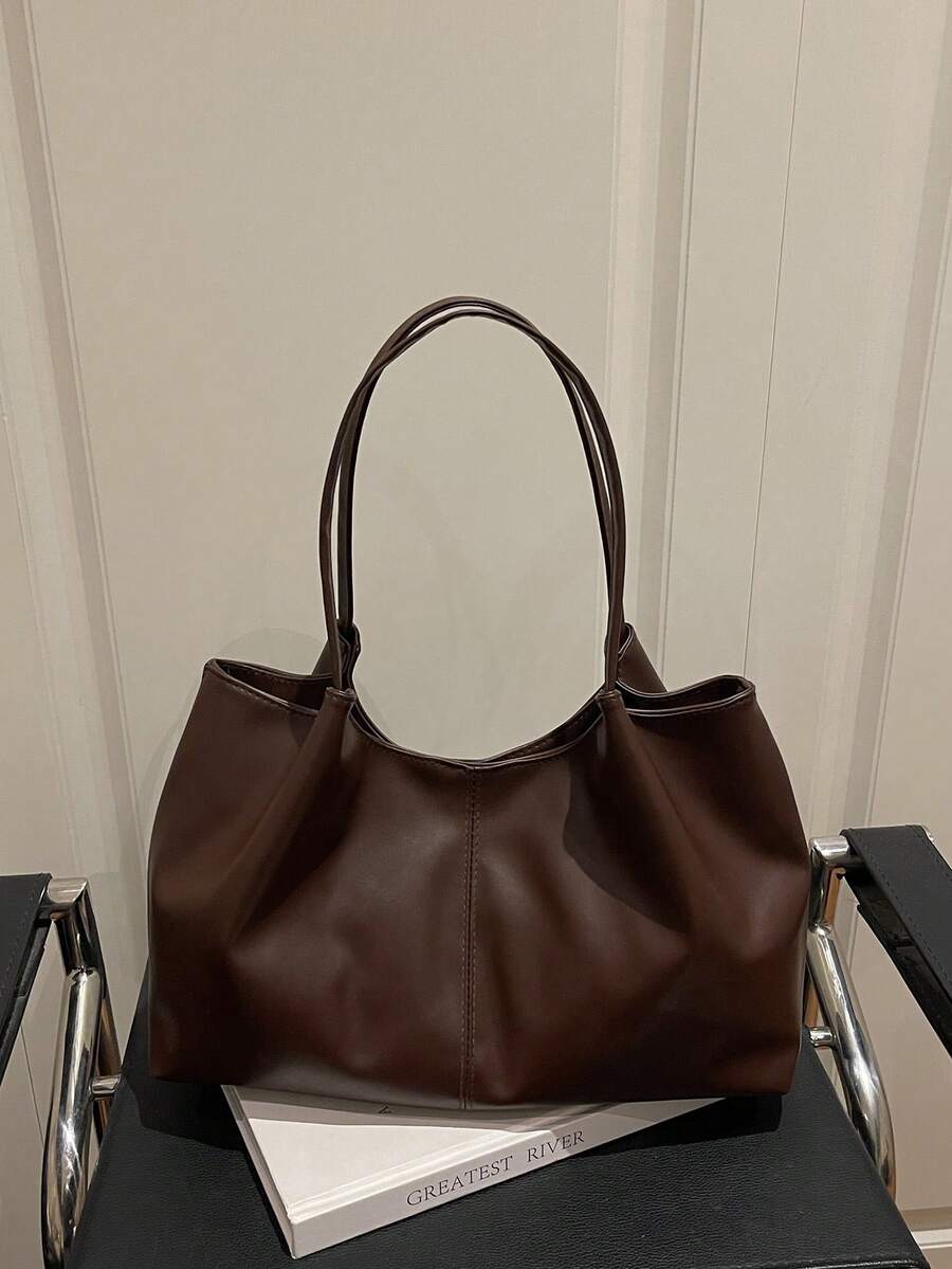 New Large Capacity Tote Bag, Commuter Handbag, Shoulder Bag, Underarm Bag, Unique Design