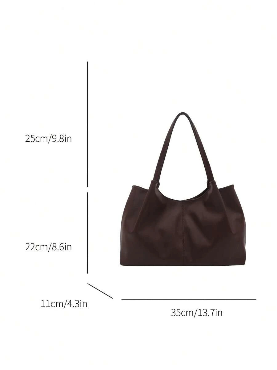 New Large Capacity Tote Bag, Commuter Handbag, Shoulder Bag, Underarm Bag, Unique Design