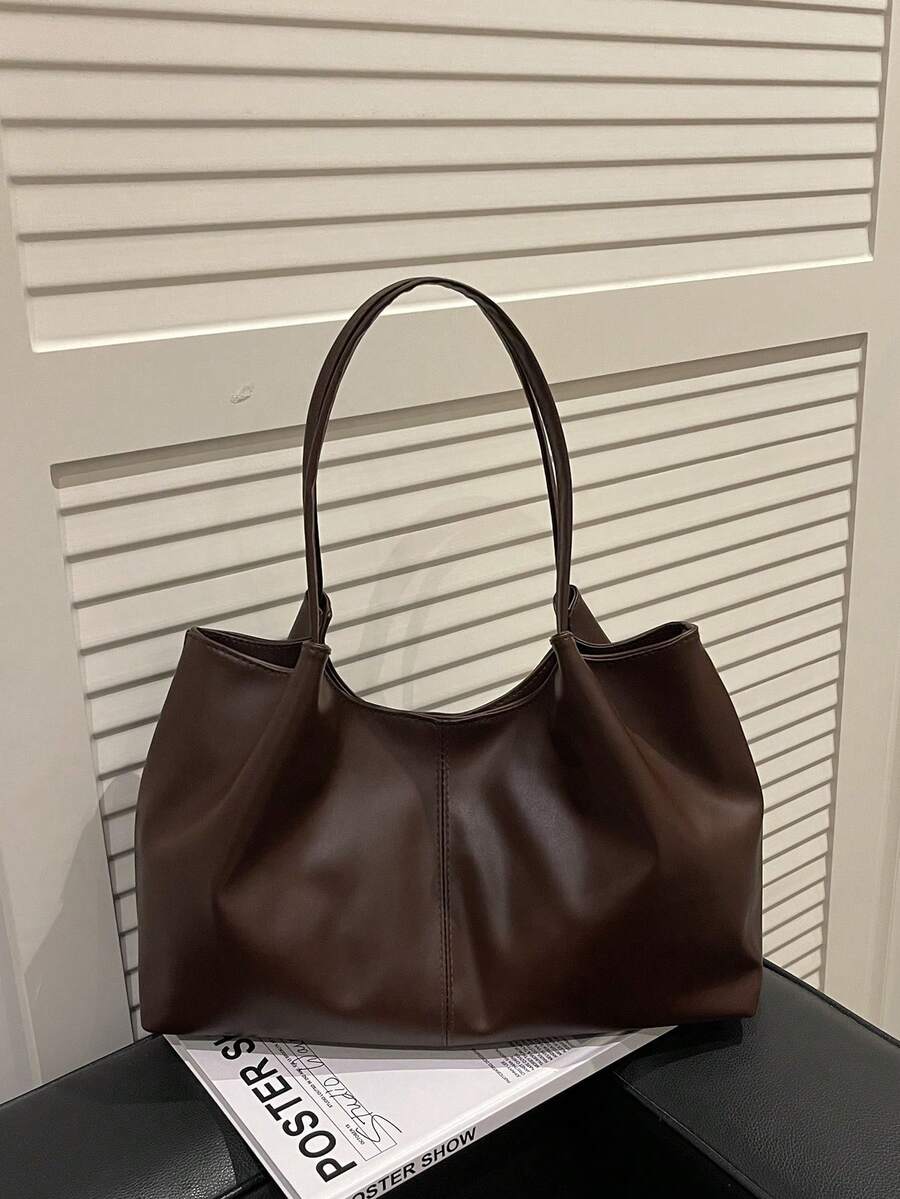 New Large Capacity Tote Bag, Commuter Handbag, Shoulder Bag, Underarm Bag, Unique Design