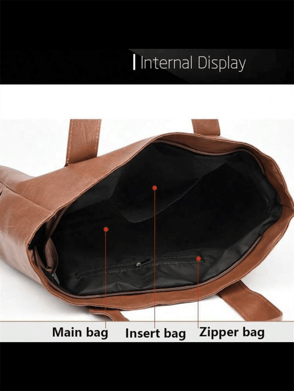 Minimalist Handbag, Suitable For Teenage Girls, Women, College Students, New Professionals And White-Collar Workers, Perfect For Office, Work, Business And Commute. Best Women's Work Bag, PU Leather H