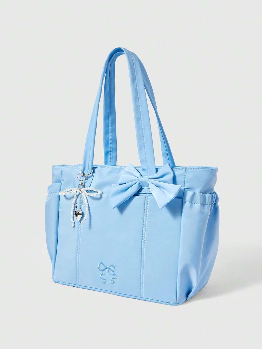 ROMWE Kawaii Women Tote Bags, Pink
