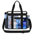 Clear Bag For Stadium Events 12x6x12 Clear Tote Bag With Zipper Closure Adjustable Strap For Concerts Sports Events Fest